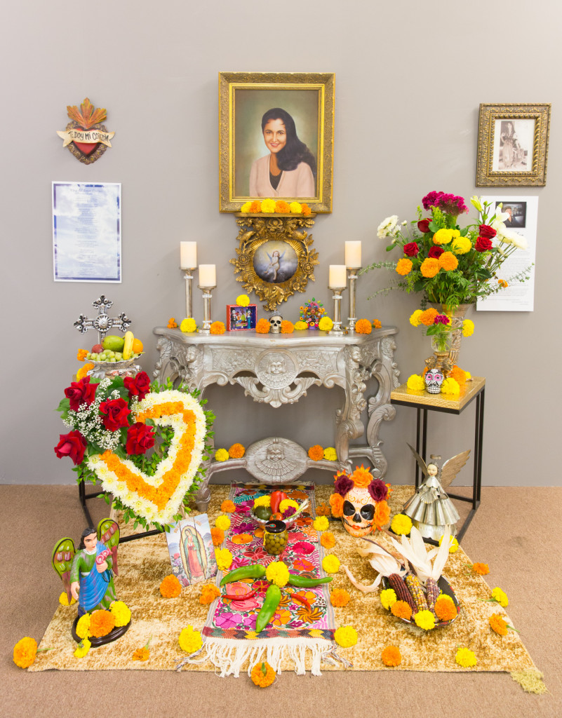 Ginette Rondeau's altar to her mother - Photo: Jack Burke