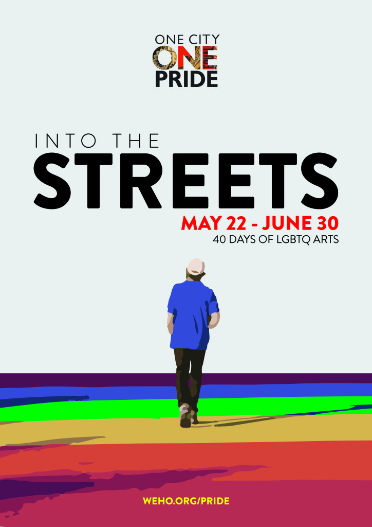 2016 One City One Pride main poster image - artwork by Ricky Serrano