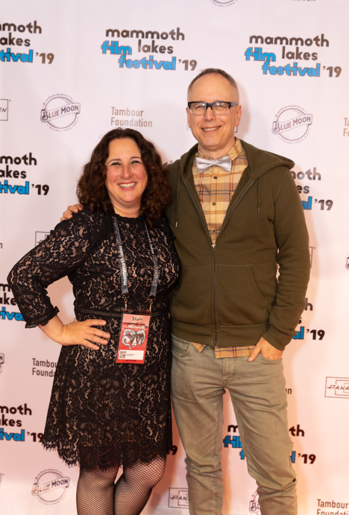 Shira Dubrovner, festival director with Paul Sbrizzi, director of programming